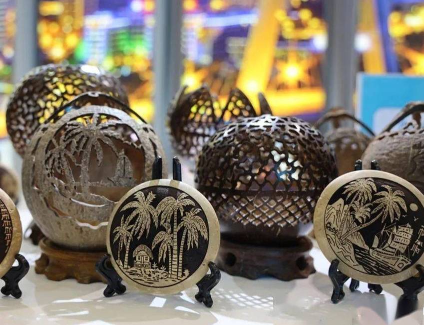椰雕工艺品 参考图 1